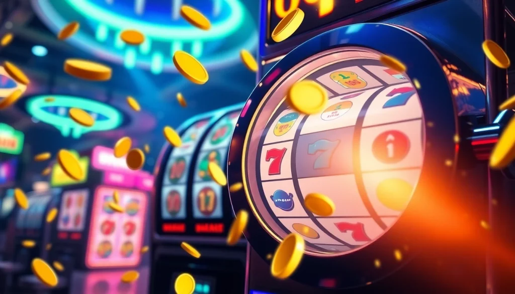 Spin the colorful slot machine for สปินฟรี and enjoy an exhilarating casino experience!