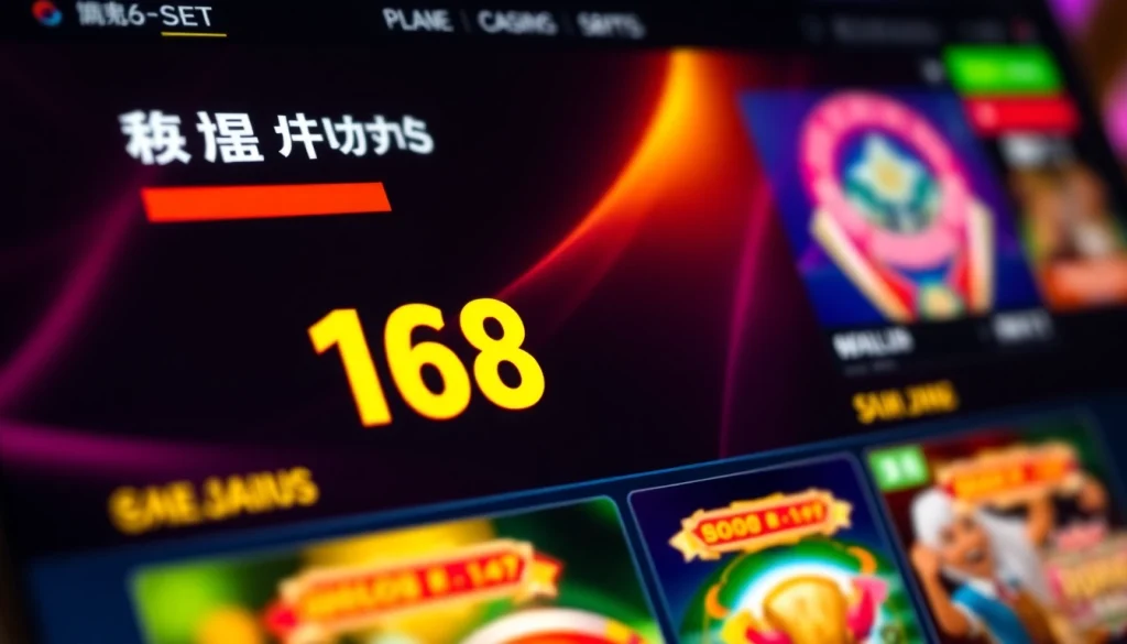 Explore thrilling สล็อต168 gameplay featuring stunning visuals and user-friendly interface on a vibrant online casino.