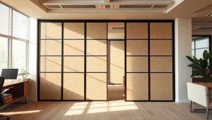 Efficiently separate spaces using a Folding Partition Wall that enhances design and functionality.