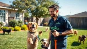 Engage with our affordable pooper scooper service San Antonio for a cleaner backyard.