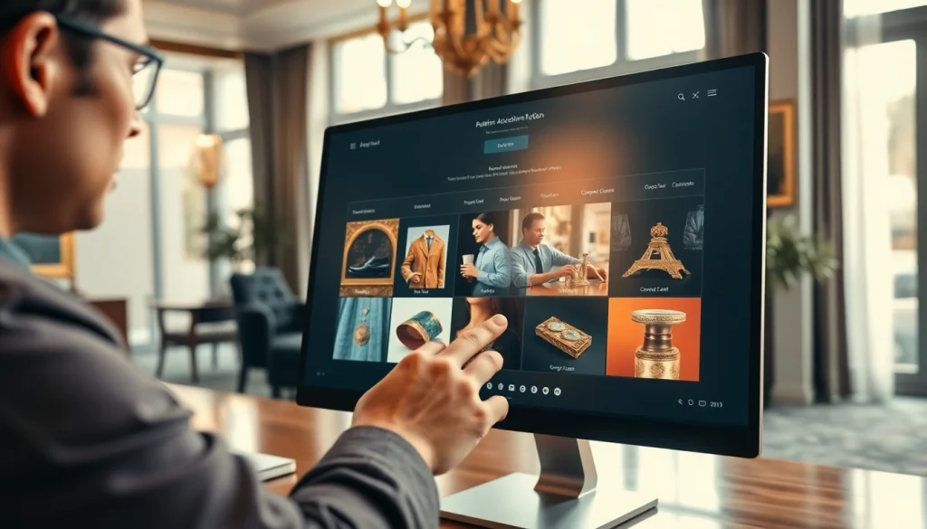 Explore the featured auction platform at https://www.avtales.com showcasing luxury items.