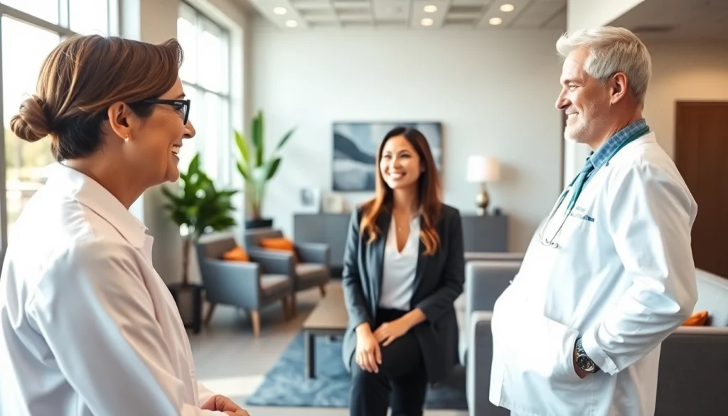 Engaging healthcare provider in concierge medicine las vegas practices, showcasing patient care.
