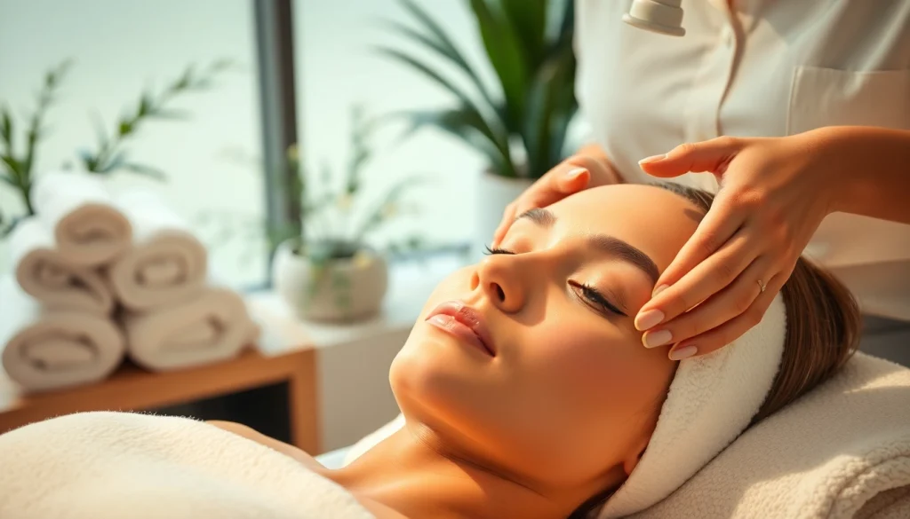 Experience a rejuvenating facial maryland in a serene and inviting spa atmosphere.