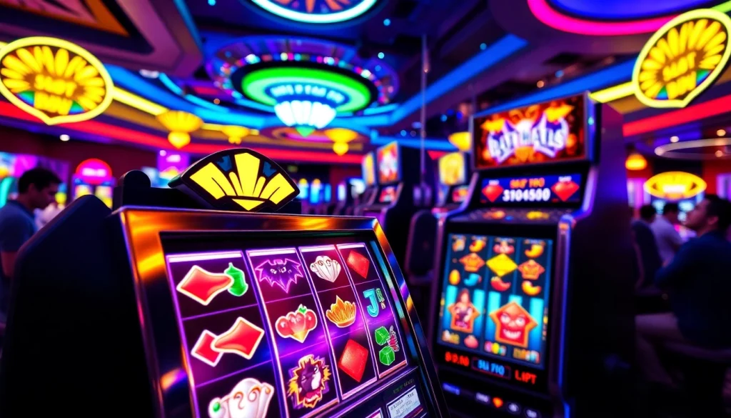 Rasakan keseruan bermain batman138 Slot di atmosfer kasino yang ceria dan energik.