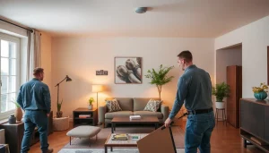 Professioneel Woning ontruimen Nijmegen met een team dat meubels zorgvuldig verplaatst.