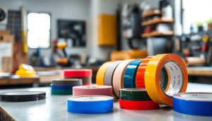 Explore vibrant vinyl tape options for creative projects and repairs.