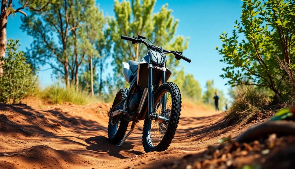 Experience the Altis Sigma 98v electric dirt bike on a rugged trail, showcasing its sleek design and performance.