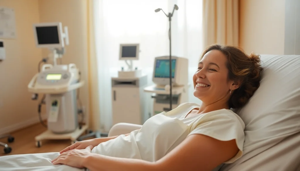 Patient receiving nad iv infusion in a comforting healthcare environment.