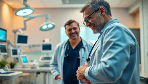 Engaging concierge doctor las vegas providing personalized care in a welcoming office setting.