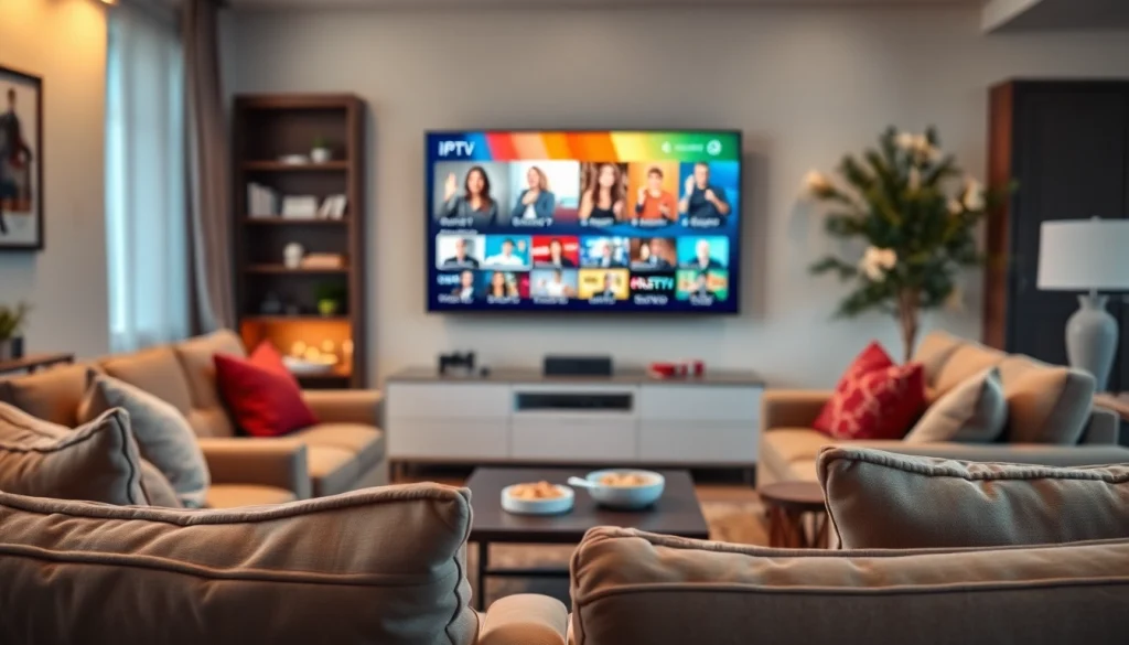Profitez des meilleurs abonnements iptv dans un cadre de divertissement confortable et moderne.