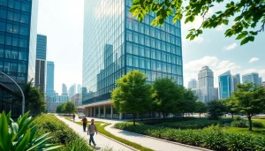 Visualisierung Architektur zeigt modern gestaltetes Wohngebäude in urbaner Umgebung.
